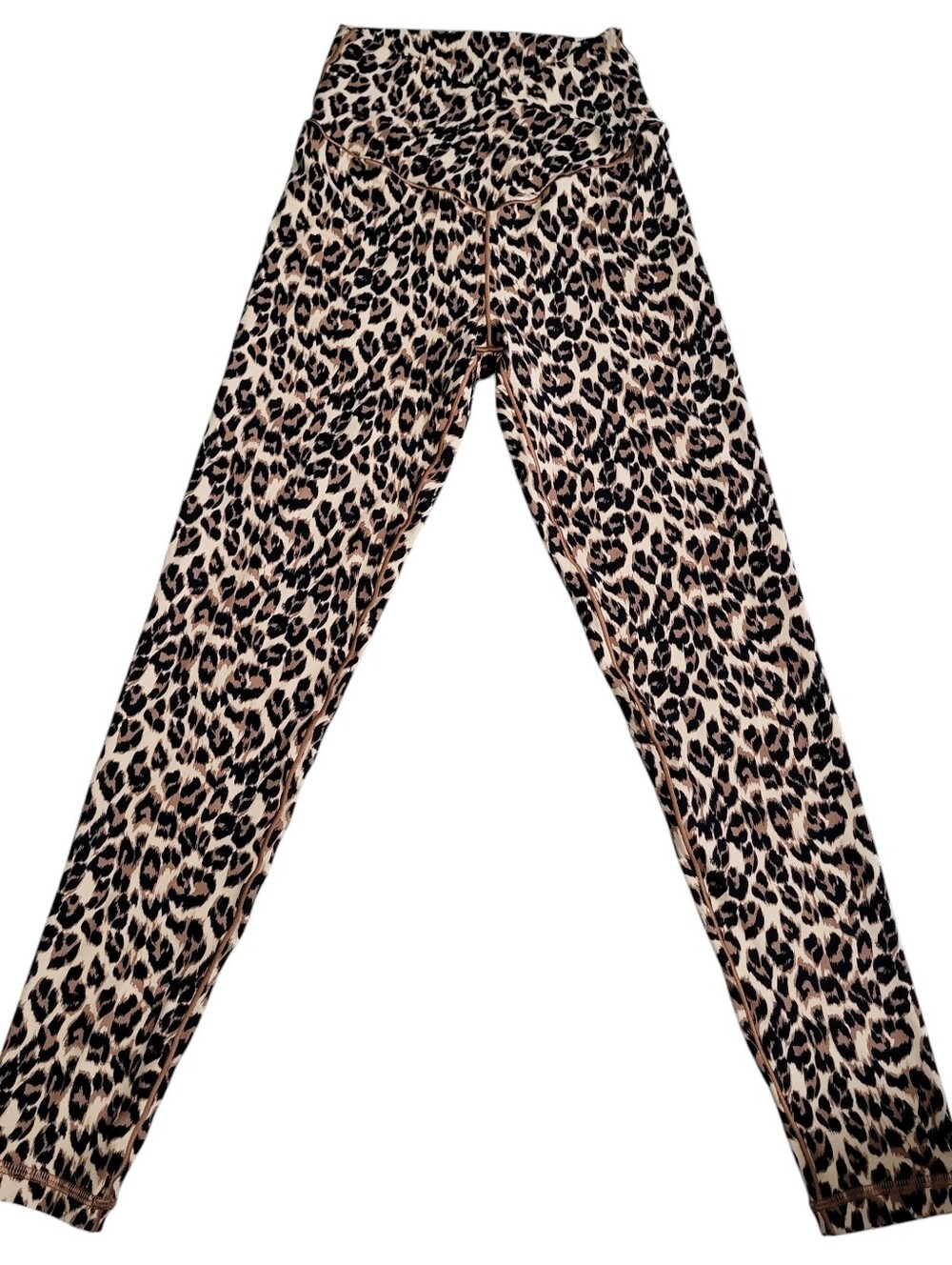 OFFLINE By Aerie Real Me High Waisted Crossover Legging Small Short 7/8 Cheetah